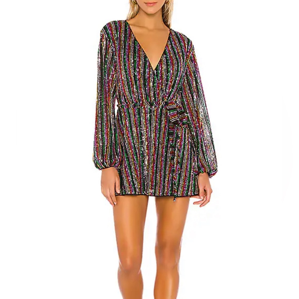 Lovers + friends sequin dress